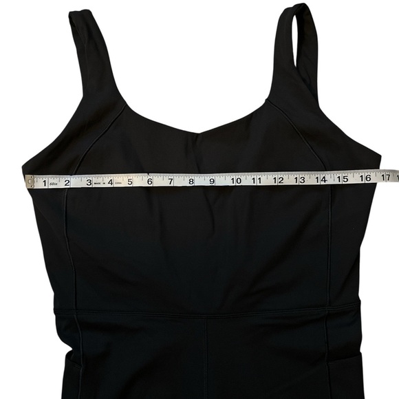 CALIA NWT Women's Inspire Short Bodysuit Workout 1 Piece Pure Black size L - Picture 3 of 7
